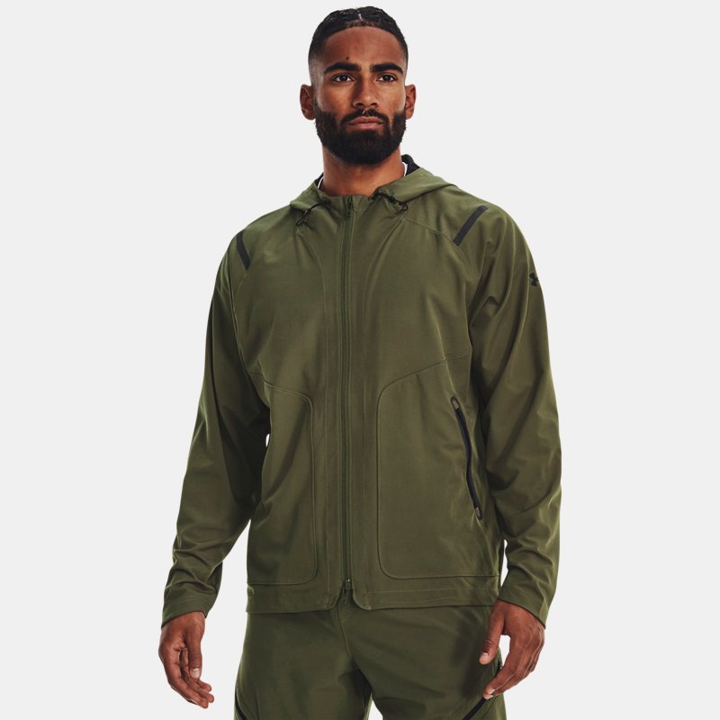 Men's Under Armour Unstoppable Jacket Marine OD Green / Black 3XL